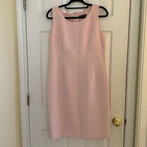 Pink Albert Nipon midi dress size 10